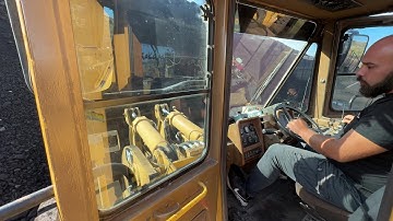 Caterpillar 992C Wheel Loader Loads Coal in One Pass at a Busy Coal Mine 4k - S.G.M Melidis