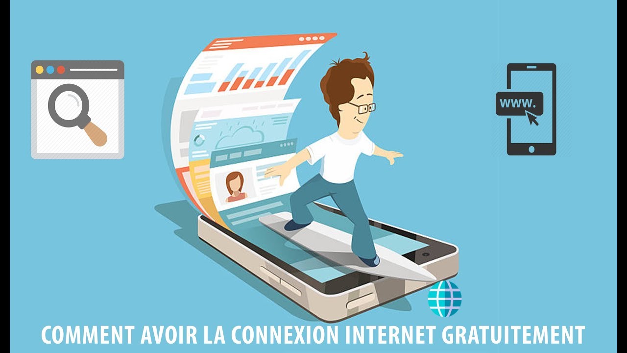 Comment avoir la connexion internet gratuitement (100% work 2019) - YouTube
