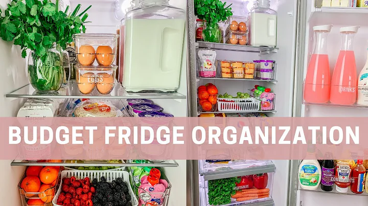 BUDGET REFRIGERATOR ORGANIZATION IDEAS | 2021 | Clean With Me