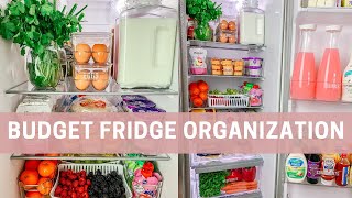 Organizing the Refrigerator with Budget Friendly Baskets