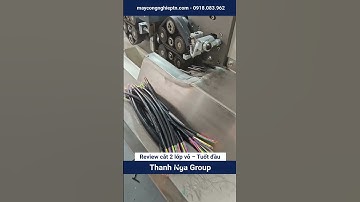 Review máy cắt tuốt dây đa lõi tự động | Cắt 2 lớp vỏ – Tuốt đầu ngắn chuẩn xác| Thanh Nga Group
