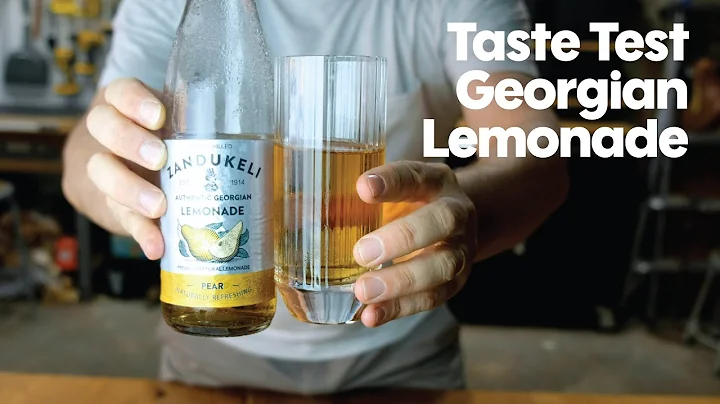 TASTE TEST | Authentic Georgian Lemonade from NETCOST Market