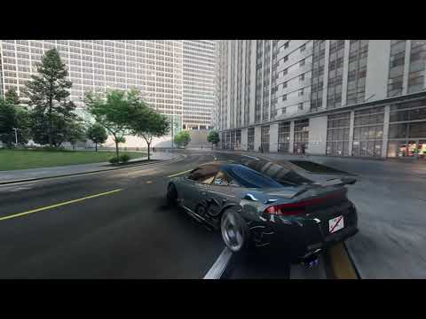 895hp 2.5l Stroker Kit Eclipse GSX // Drifting around the block // Modded Need for Speed Unbound