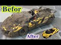 Top One Ideas | Restoration lamborghini car old find at Landfills so I very happy