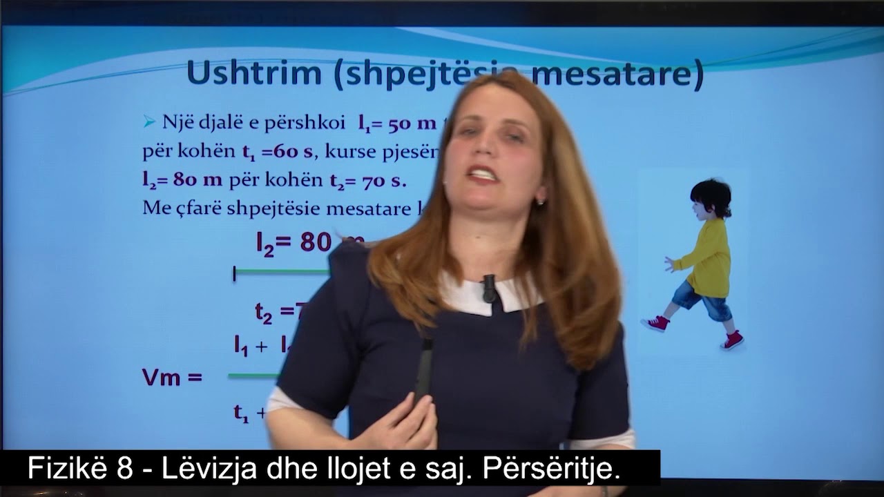 Fizikë 8 - Përsëritje kapitulli: Lëvizja dhe llojet e saj.