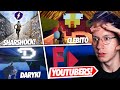 JOGUEI O *NOVO* DEATHRUN DE YOUTUBERS - FORTNITE