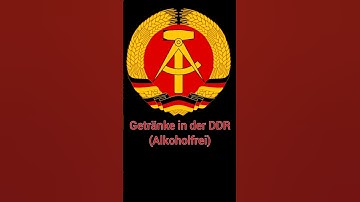 Getränke in der DDR. #ddr #gdr #eastgermany #ostdeutschland