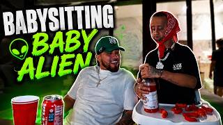 Los Gemelos Babysits Baby Alien on Their First Day in Miami