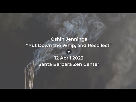 Put Down the Whip, and Recollect