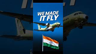 Made in India C-295 अब आसमान में उड़ चुका है।