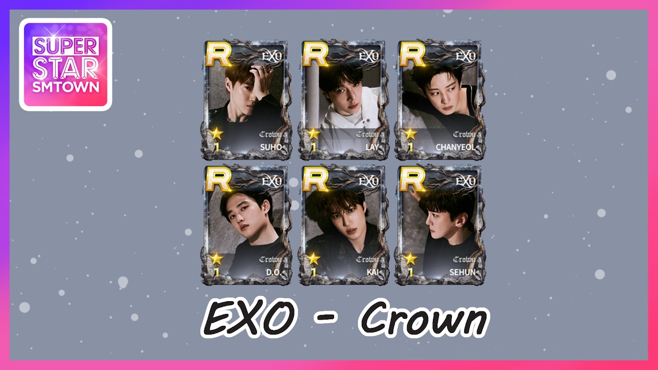 [SuperStar SMTOWN] Completing EXO 