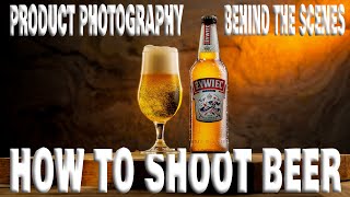 How to shoot Beer with a glass - Product Photography - Behind the Scenes - Workshop - Thierry Kuba