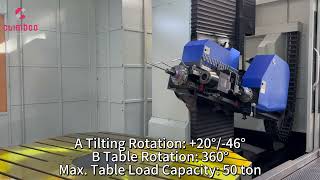 Climboo 6-axis Milling-Drilling Compound Machine Tool‌ with Horizontal deep hole gun drill