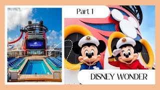 (Part 1) พาไป Check-in สำรวจห้องนอนใน เรือสำราญ ดิสนีย์ วันเดอร์ Disney Wonder - Disney Cruise Line