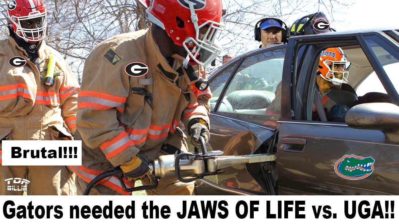 OMG: UF needed the Jaws of Life vs. Scary UGA! | Post-Game React