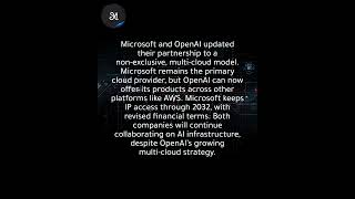 OpenAI adopts multi-cloud as Microsoft deal becomes non-exclusive