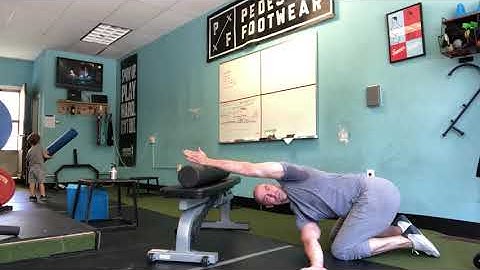 TonyGentilcore.com - Bench T Spine Mobilization with Reach Through