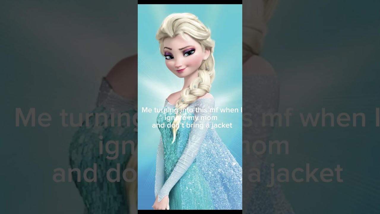 My inner Elsa awakens fr 