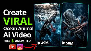 How to Make Ocean Creatures AI Video | Create Ocean Animal Video Using AI