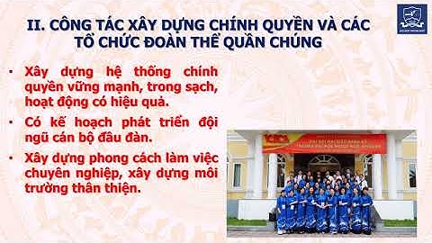 Xây dựng đảng về tổ chức là gì năm 2024