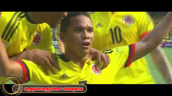 Gol de Carlos Bacca Colombia vs Ecuador 1-0 29/03/2016