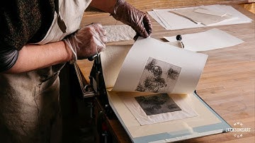 Intaglio Printing - In The Studio | Jackson