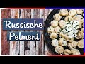 Original Russisches Pelmeni Rezept| gefüllte Teigtaschen mit Hackfleisch  selber machen| пельмени ⬇️