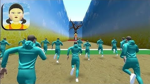 Squid Game 3D 🦑🥷🦑 All Levels Gameplay Android,ios