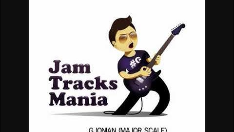 G Major Scale (Ionian Mode) - Smooth Groove Backing Track!