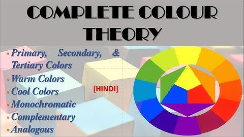 Colour Theory | Analogous colour| Complementary Colours| Hue, Tint, Shade| Warm & Cool Colours