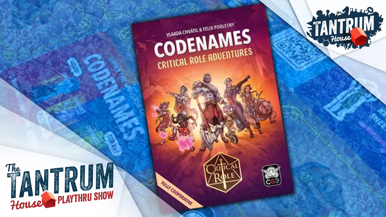 Codenames: Critical Role Adventures Playthru