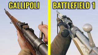 Gallipoli vs Battlefield 1 - Weapons Comparison