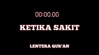 Ceramah singkat | Ketika Sakit | Status WA & IG