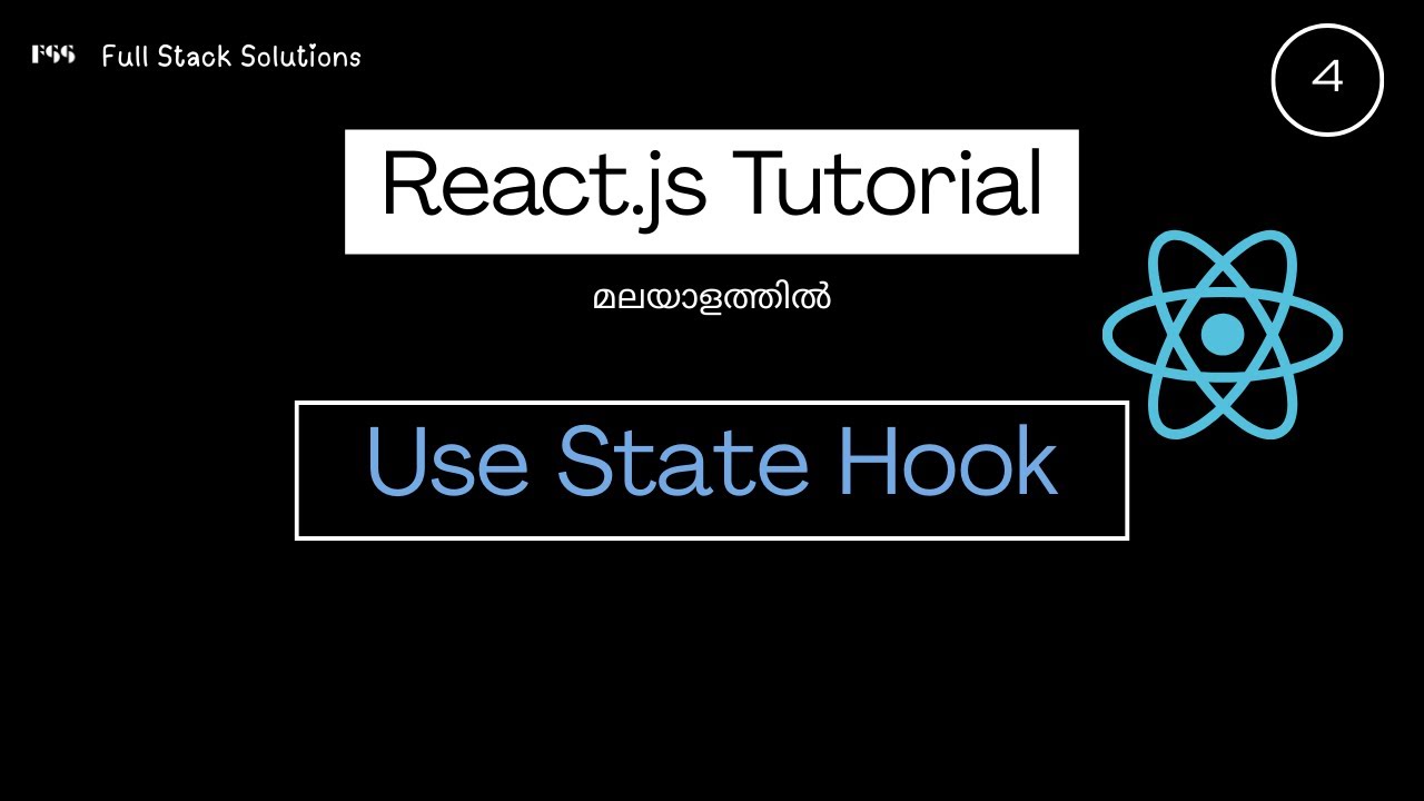 Use State Hook | React Tutorial | Malayalam - YouTube