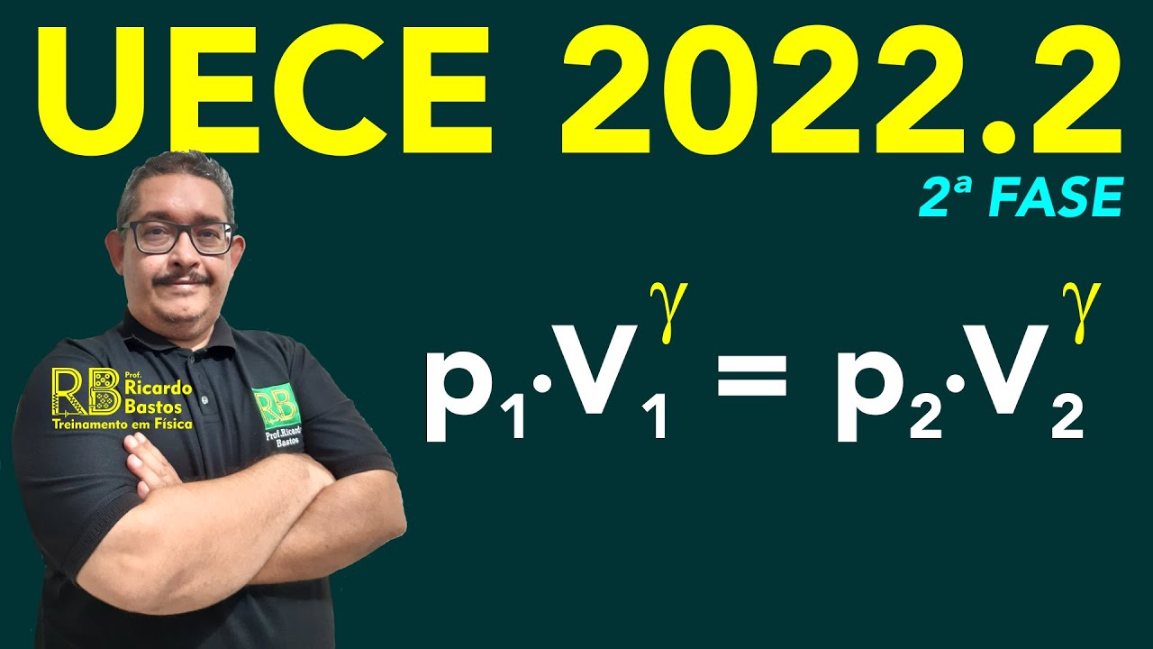 UECE 2022.2 | Um cilindro fechado com paredes adiabáticas contém internamente um pistão