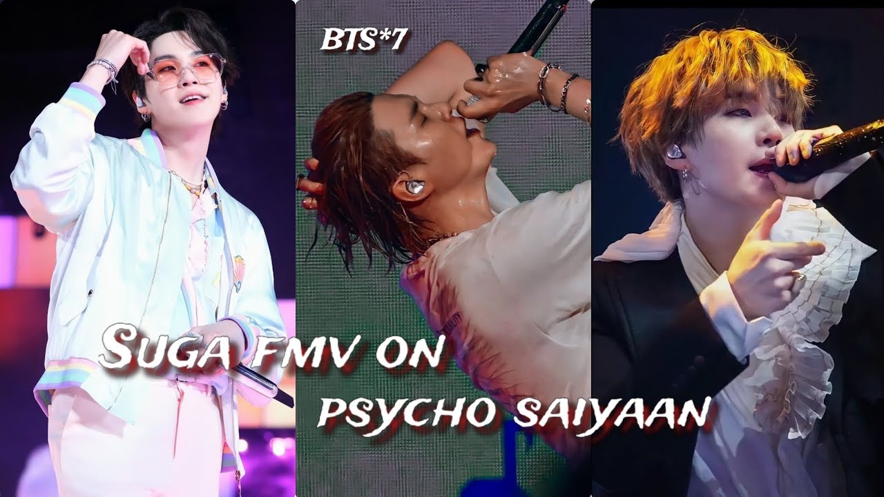 req vid💜min yoongi(Suga) fmv on psycho sayiaan|Suga hot bollywood mix hindi fmv|saaho|min yoongi fmv