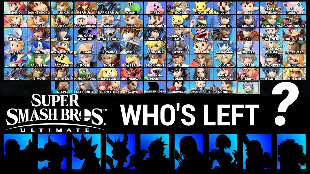 The final Smash Bros. DLC characters will be available this week —  GAMINGTREND