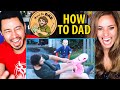HOW TO DAD | COMPLETE GUIDE TO BABIES (6months +) | Reaction | Jaby Koay & Kristen StephensonPino