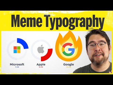 Meme Review: but it's a quantified typographic analysis