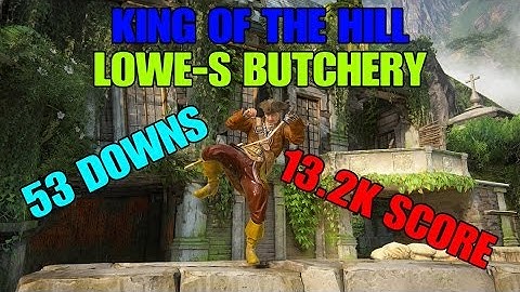 Uncharted 4 Multiplayer - KOTH - Lowe-S BUTCHERY!! - NEW RECORD - 13.2K SCORE!! - 53 Downs!