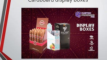 Cardboard Counter Display Boxes | Custom Packaging Pro