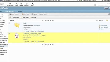 Alfresco PDF Toolkit 1.0 Release Screencast