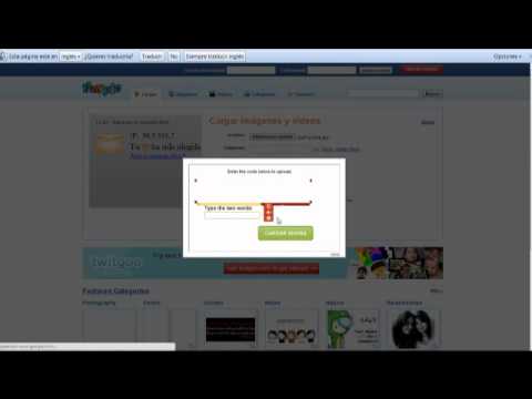 Tutorial: Subir fotos a tinypic