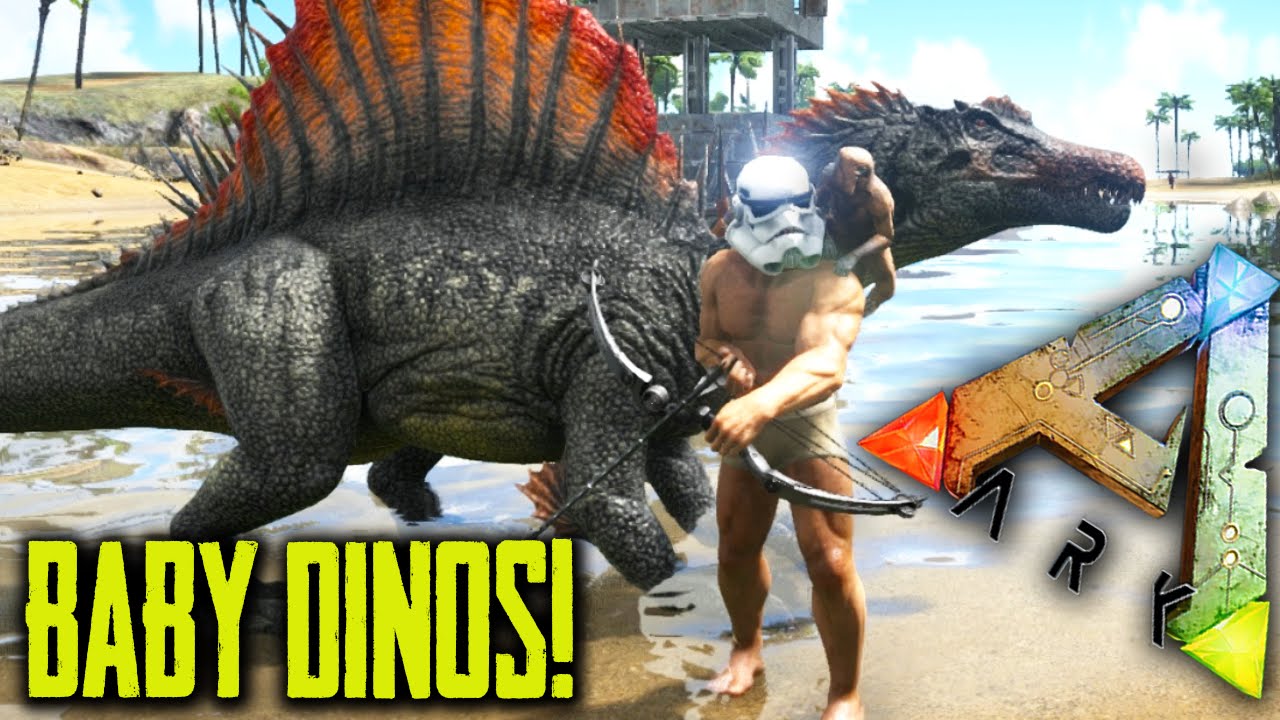 Ark Survival Evolved BABY DINOS Hatching Eggs Mod Gameplay 1080p HD Ark Survival Evolved BABY DINOS Hatching Eggs Mod Gameplay 1080p HD