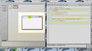 Pemrograman Visual Java - Membuat JFrame