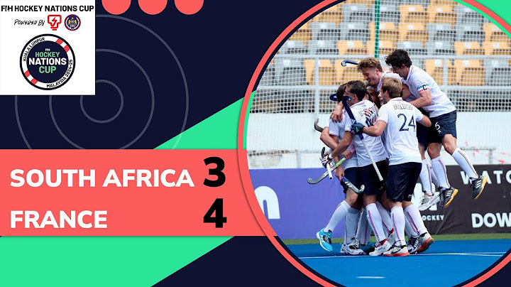 Sorotan Perlawanan : Afrika Selatan 3 - 4 Perancis | Kumpulan A | FIH Nations Cup 2025