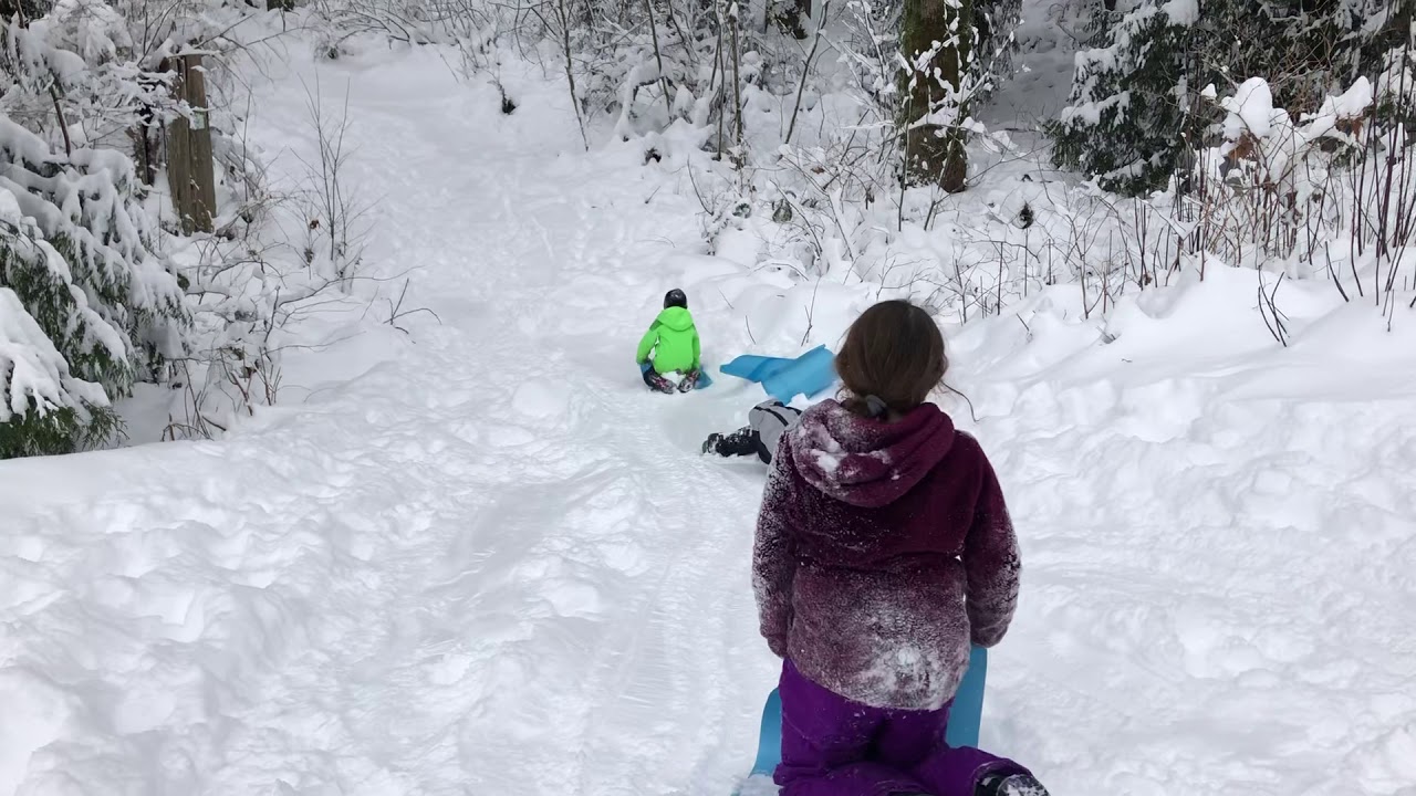 Crazy carpet collision YouTube