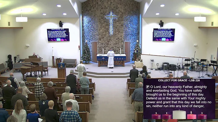 Traditional Service December 21, 2025 | Faith Lutheran Church