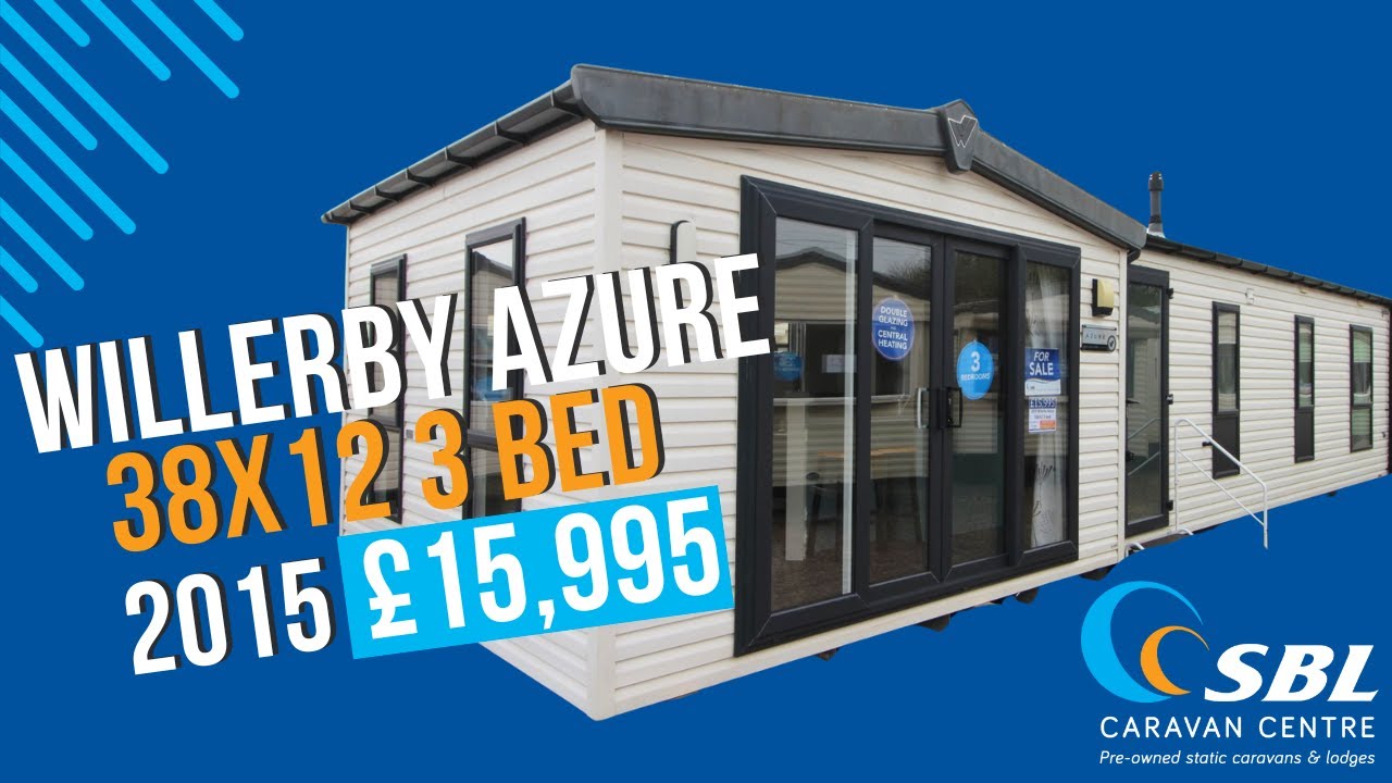 Willerby Azure 38x12 3 bed 2015 42481 Walkthrough Preowned Static Caravan For Sale Offsite Tour