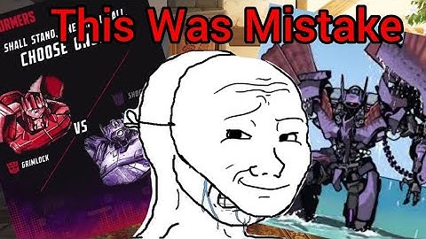 The Transformers FAN VOTE Was a MISTAKE | #activateyouraltmode 